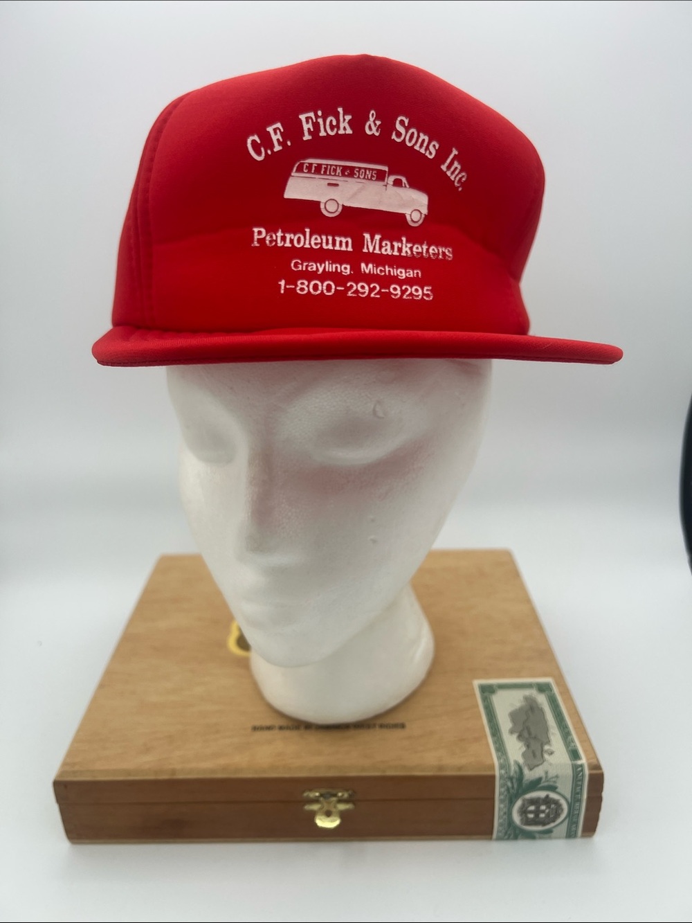 C.F. Fick & Sons Inc. Red Trucker Hat